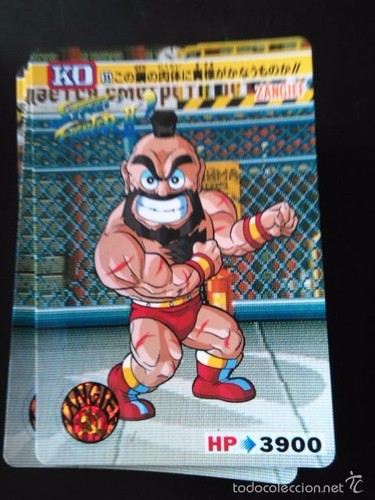 Street fighter card - fighter,