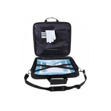 Set of Master Mason Apron with Gloves and flat Cordura Case, Masonic Craft