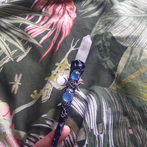 Handmade blue triple - handmade, &