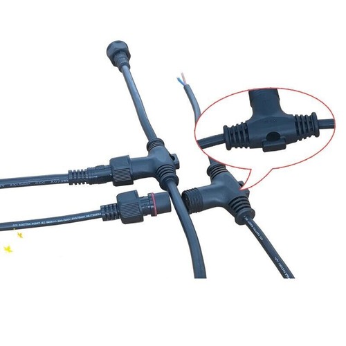 Way connector with wire - 3,