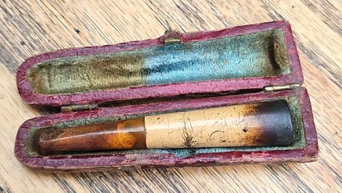 Antique cheroot cigarette - cheroot,