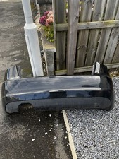 AUDI A3 8P 2010 REAR BUMPER 5 DOOR HATCHBACK BLACK