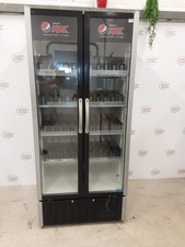 Used Frigoglass Pepsi Max Double Upright Display Fridge,Delivery Available 