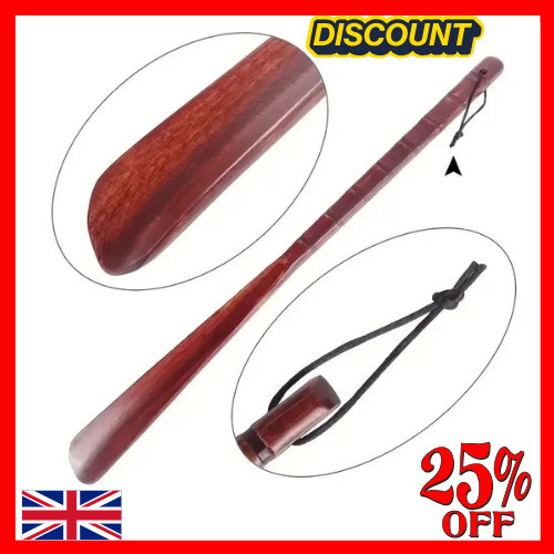 Extra long wooden shoe horn - extra,