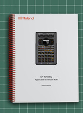 Roland SP-404MK2 — Reference