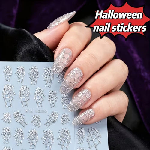 1pcs halloween glitter spider - glitter,