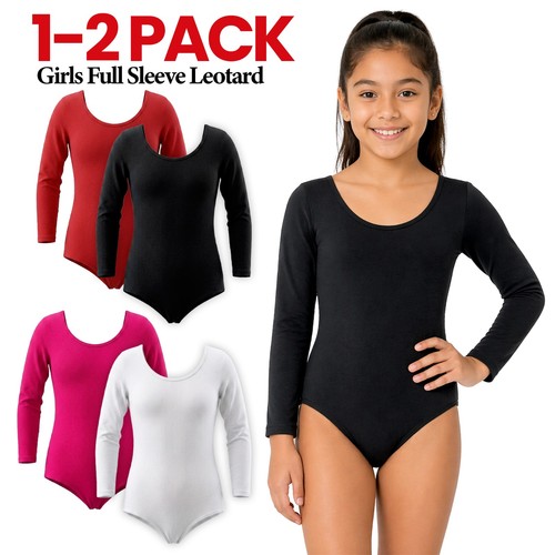 Pack girls cotton leotard - 1-2,