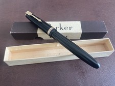 Parker Demi Duofold Button Filler Fountain Pen With 14k Gold Nib