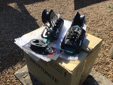 Harken Not Lewmar Selden 32mm Pair Genoa Car Rail Traveler New Carbo Pulley 