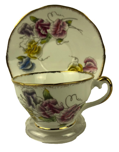 Sweet pea salisbury teacup - pea,