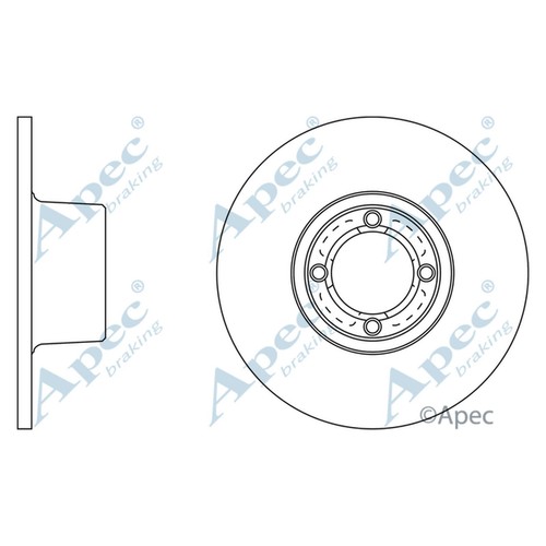 Brake discs solid for - brake,