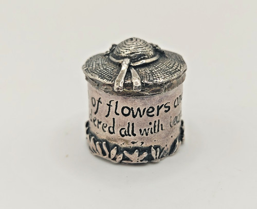 Vintage silver scenes - vintage,