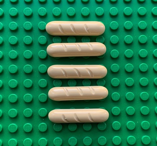 Lego baguette bread loaves - baguette,