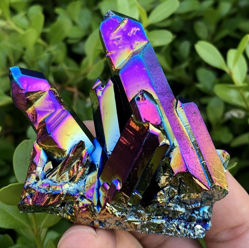 Natural rainbow titanium - rainbow,
