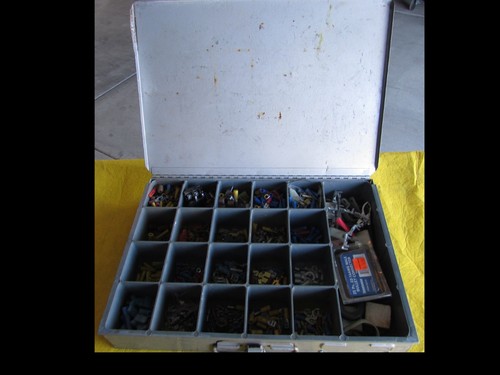 Vintage metal drawer small - metal,
