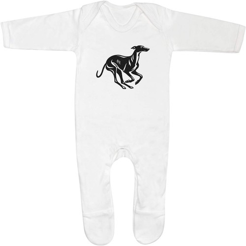 Running greyhound baby - 'running, greyhound'