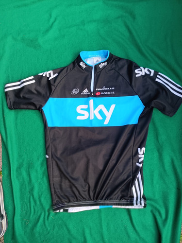 Sky team cycling jersey - sky,