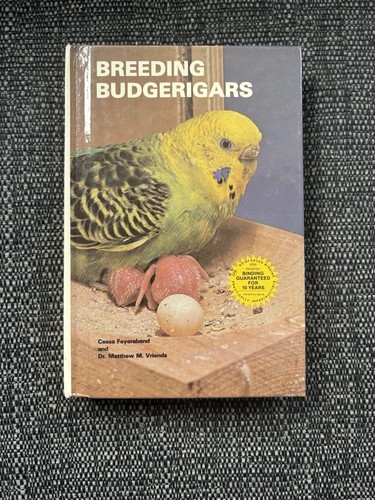 Breeding budgerigars hardcover - budgerigars,