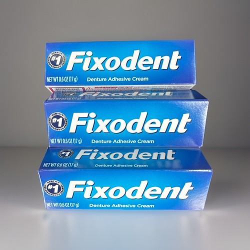 Fixodent secure denture - 3x,