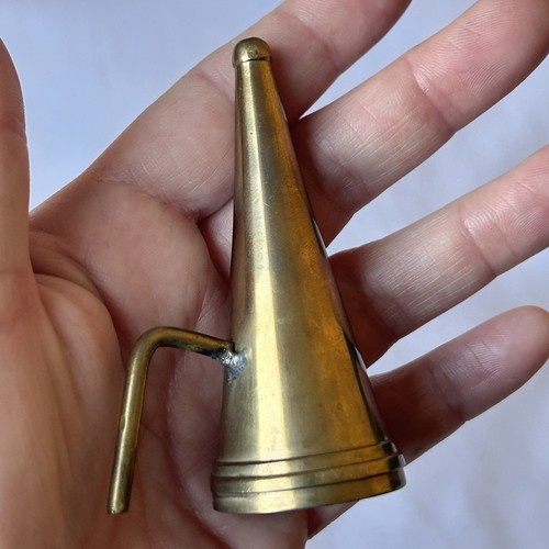 Vintage brass candle - vintage,