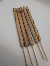 5 handmade bamboo bird
