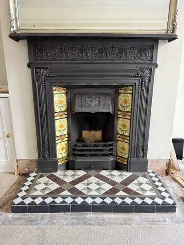 Victorian style fireplace - victorian,
