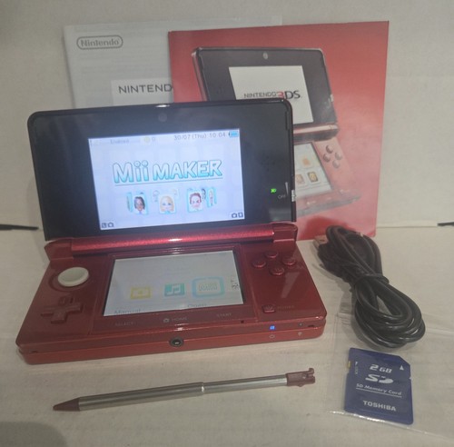 Nintendo 3ds console - nintendo, flame