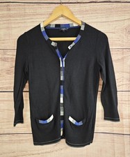HOBBS size 8 black cardigan