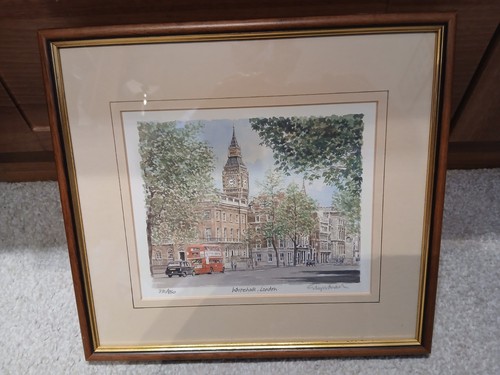 Glyn martin framed picture - martin,