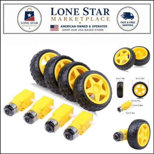 4pcs geared motor - 4pcs,