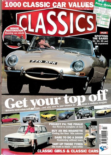 Classics car magazine march - car,