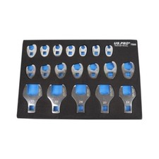 19pc Crow Foot Spanner Set