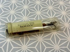 Vintage Strathallan Devon minnow Red & Gold  2.5" New Old Stock Rare Fishing
