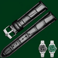 19mm Black Leather Strap +