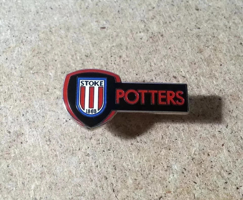 Stoke city rare enamel - city,