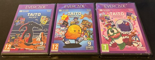 Evercade taito legends - 1,, &