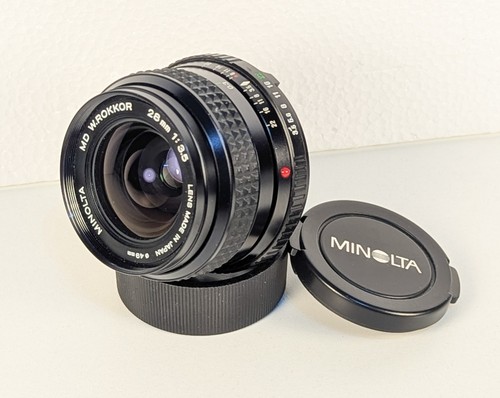 Minolta rokkor 28mm - md, w.rokkor
