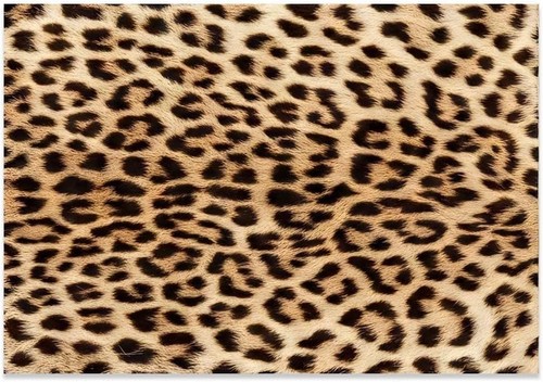 Leopard print rug soft animal - print,