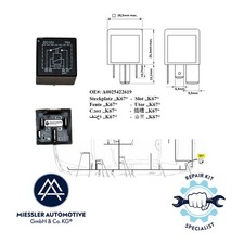 Relay for Mercedes 212, 218