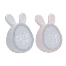 Kids Alarm Clock, Cute Bunny