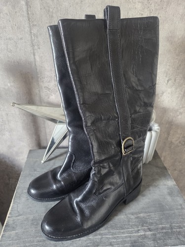 Vintage long real leather - vintage,