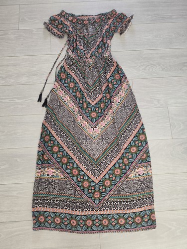 Vintage 90s women dress maxi - vintage,
