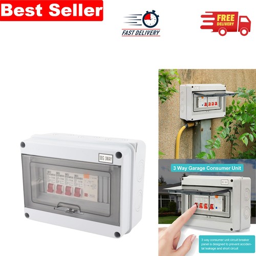 Phase 63a rcd consumer - 3-phase,