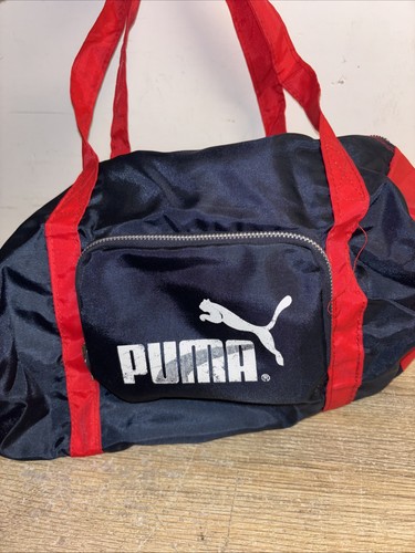 Vintage red navy puma - red,