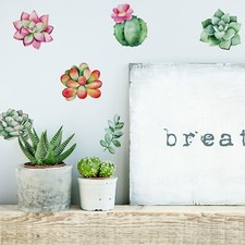 Cactus Wall Stickers Botanical