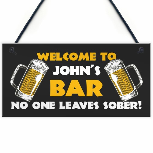 Home bar sign one leave - one,
