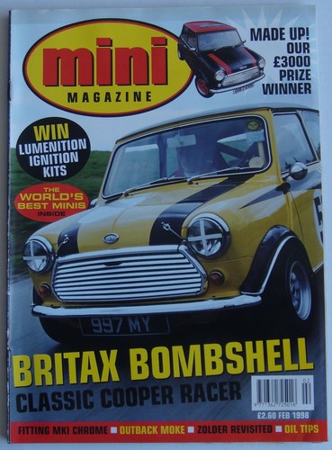 Mini magazine feb 1998 classic - mini,