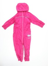 Regatta Girls Pink Hooded
