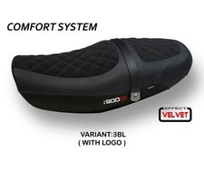 Seat cover Natal Black Velvet