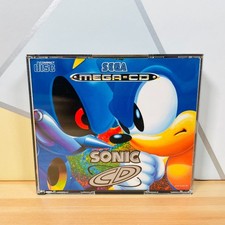 Sega Mega CD - Sonic CD Game CIB Complete with Manual - PAL - VGC